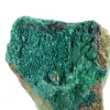 Raro esemplare di brochantite verde proveniente dal Cile su una base - 5