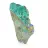 Raro esemplare di brochantite verde proveniente dal Cile su una base