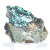 Brochantite naturale proveniente dal Cile, montata su un supporto espositivo. - 4