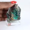 Brochantite verde grezza proveniente dal Cile, minerale di ganga - 1