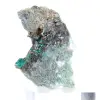 Brochantite verde grezza proveniente dal Cile, minerale di ganga - 4