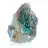 Brochantite verde grezza proveniente dal Cile, minerale di ganga