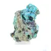 Campione di brochantite naturale proveniente dal Cile su una base - 3