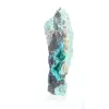 Brocantite verde grezza proveniente dal Cile, montata su una base - 3