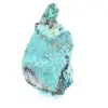 Brochantite grezza minerale proveniente dal Cile su una base - 0