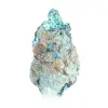 Brochantite grezza minerale proveniente dal Cile su una base - 3