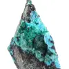 Campione di minerale di brochantite grezza proveniente dal Cile su Base - 5