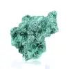 Malacite fibrosa del Congo su base acrilica, esemplare naturale - 4