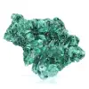 Malacite fibrosa del Congo su base acrilica, esemplare naturale - 6
