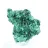 Malacite fibrosa del Congo su base acrilica, esemplare naturale