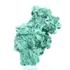 Grande aggregato di malacite aciculare dalla RDC su base acrilica - 2