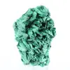 Piccolo esemplare di malacite fibrosa dalla RDC, base acrilica inclusa - 3