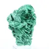 Piccolo esemplare di malacite fibrosa dalla RDC, base acrilica inclusa - 4