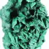 Piccolo esemplare di malacite fibrosa dalla RDC, base acrilica inclusa - 5