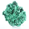 Malacite aciculare del Congo, pietra naturale decorativa su base - 5