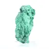 Esemplare di malacite in fibre verdi dal Congo, espositore acrilico - 2