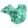 Esemplare di malacite in fibre verdi dal Congo, espositore acrilico - 4