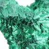 Esemplare di malacite in fibre verdi dal Congo, espositore acrilico - 5