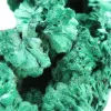 Malacite fibrosa slanciata dalla RDC, minerale autentico su base - 5