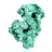 Malacite fibrosa slanciata dalla RDC, minerale autentico su base
