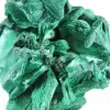Alta malacite fibrosa dalla RDC su base, pietra da collezione - 6