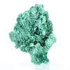 Malacite compatta dalla lucentezza setosa del Congo, montata su acrilico - 1