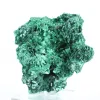 Malacite compatta dalla lucentezza setosa del Congo, montata su acrilico - 3
