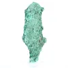 Colonna di malacite fibrosa del Congo, esemplare su base acrilica - 5