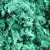 Malacite fibrosa dal profilo piatto dalla RDC, minerale decorativo su base - 6