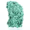 Malacite fibrosa del Congo, pietra da collezione dalla lucentezza satinata - 0