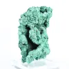 Malacite fibrosa del Congo, pietra da collezione dalla lucentezza satinata - 4