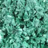 Malacite fibrosa del Congo, pietra da collezione dalla lucentezza satinata - 5