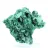Malacite naturale a struttura fibrosa dal Congo, pezzo su base