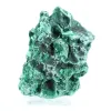 Malacite densa a fibre compatte del Congo, minerale su acrilico - 4