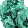 Malacite densa a fibre compatte del Congo, minerale su acrilico - 5