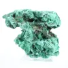 Blocco tozzo di malacite fibrosa del Congo, decorazione minerale - 0