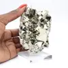 Pirite ottaedrica proveniente dal Perù – Cristallizzazione su base acrilica - 9
