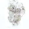 Cristalli ottaedrici naturali di pirite provenienti dal Perù su una base - 3