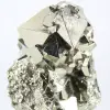 Pirite ottaedrica proveniente dal Perù, pietra grezza da collezione. - 6