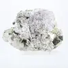 Pirite dorata proveniente dal Perù con cristalli triangolari – Collezione - 4