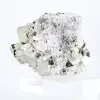 Pirite dorata proveniente dal Perù con cristalli triangolari – Collezione - 5