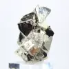 Minerale di pirite ottaedrica proveniente dal Perù, per collezionisti. - 2