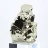 Minerale di pirite ottaedrica proveniente dal Perù, per collezionisti. - 4