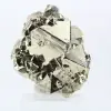 Autentica pirite ottaedrica proveniente dal Perù – Pezzo da esposizione - 0