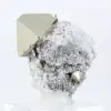 Cristalli ottaedrici di pirite, solfuro di ferro proveniente dal Perù - 2