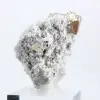 Cristalli ottaedrici di pirite, solfuro di ferro proveniente dal Perù - 3