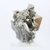 Campione mineralogico di pirite ottaedrica proveniente dal Perù - 4
