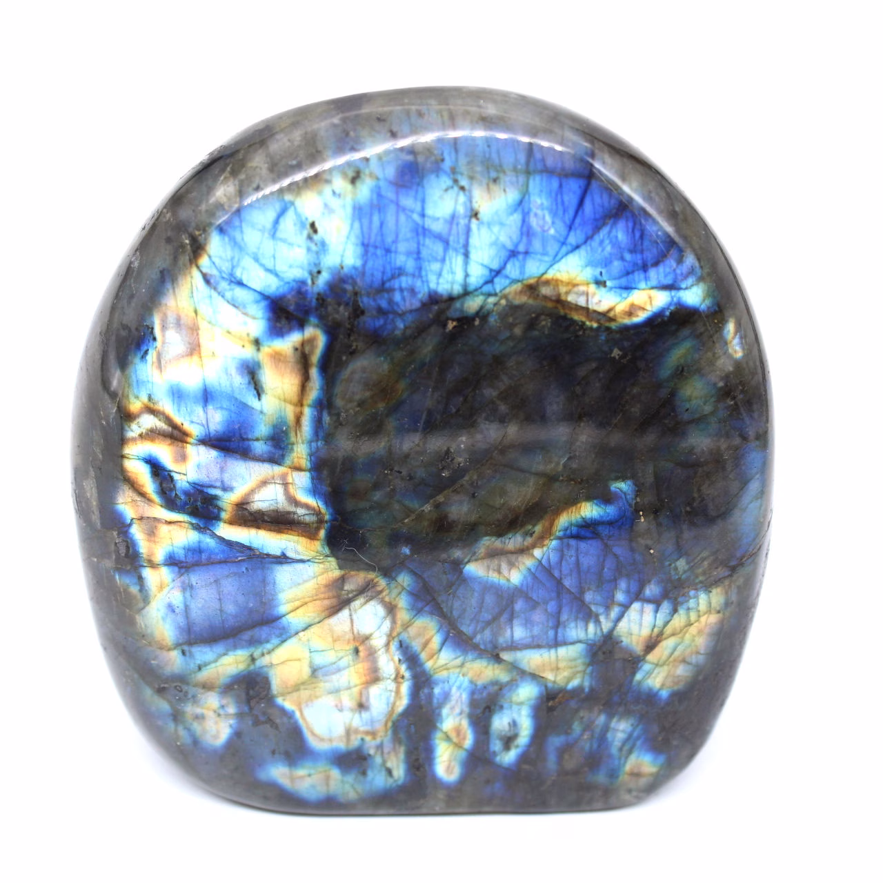 Forma Libera di Labradorite del Madagascar - Ornamento Minerale