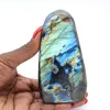 Esemplare Labradorite Ornamento Levigato Origine Madagascar - 5