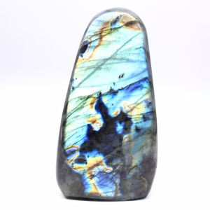 Esemplare Labradorite Ornamento Levigato Origine Madagascar